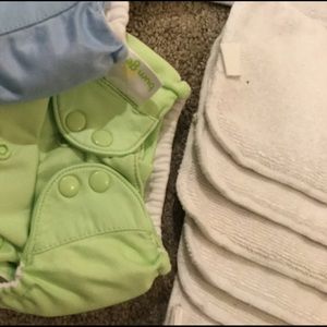 A Set of Bumgenius Cloth Diapers